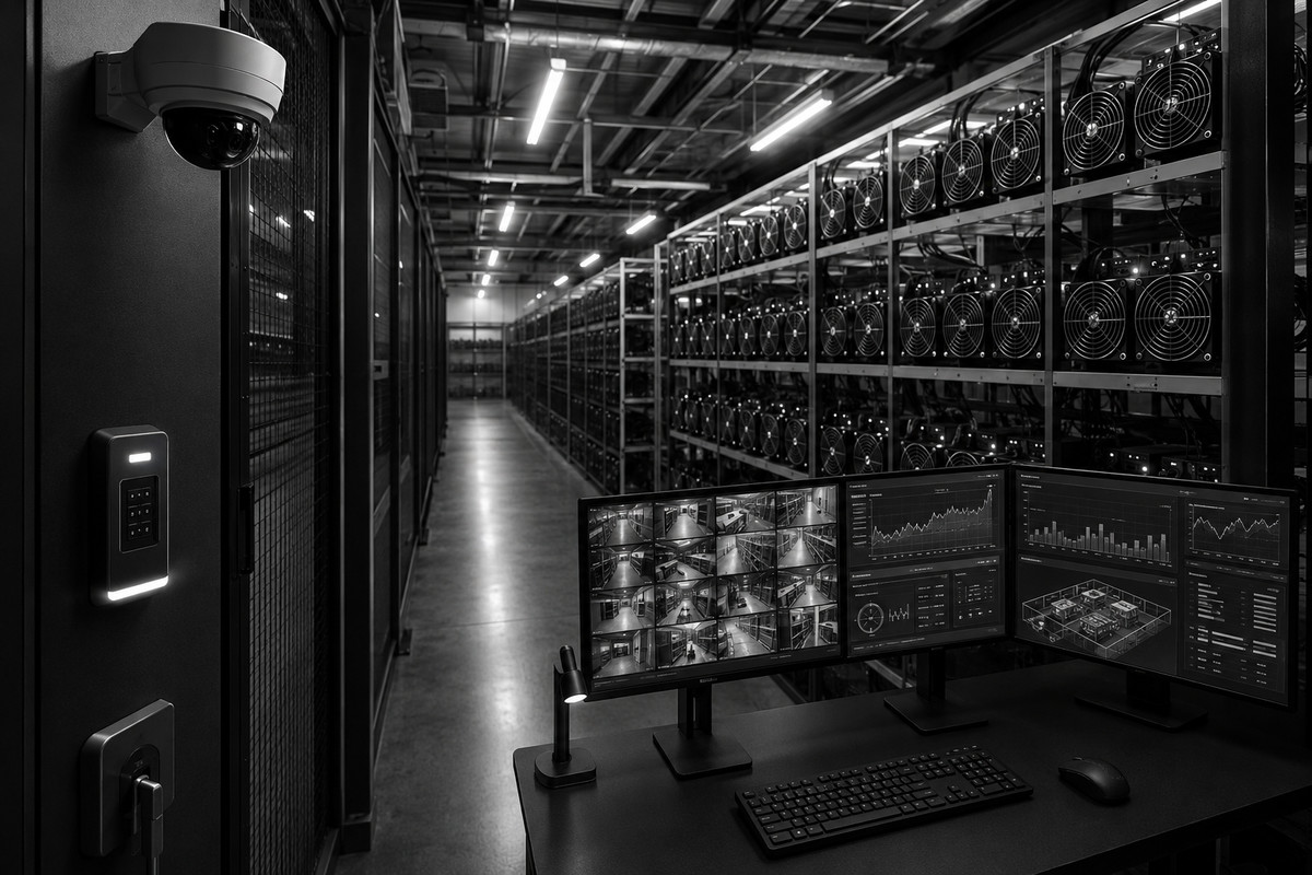 Мониторинг и физическая безопасность ASIC в промышленном дата-центре