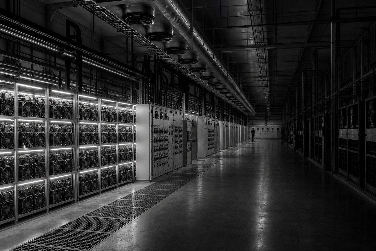 ASIC-оборудование, силовые шкафы и вентиляция промышленного дата-центра