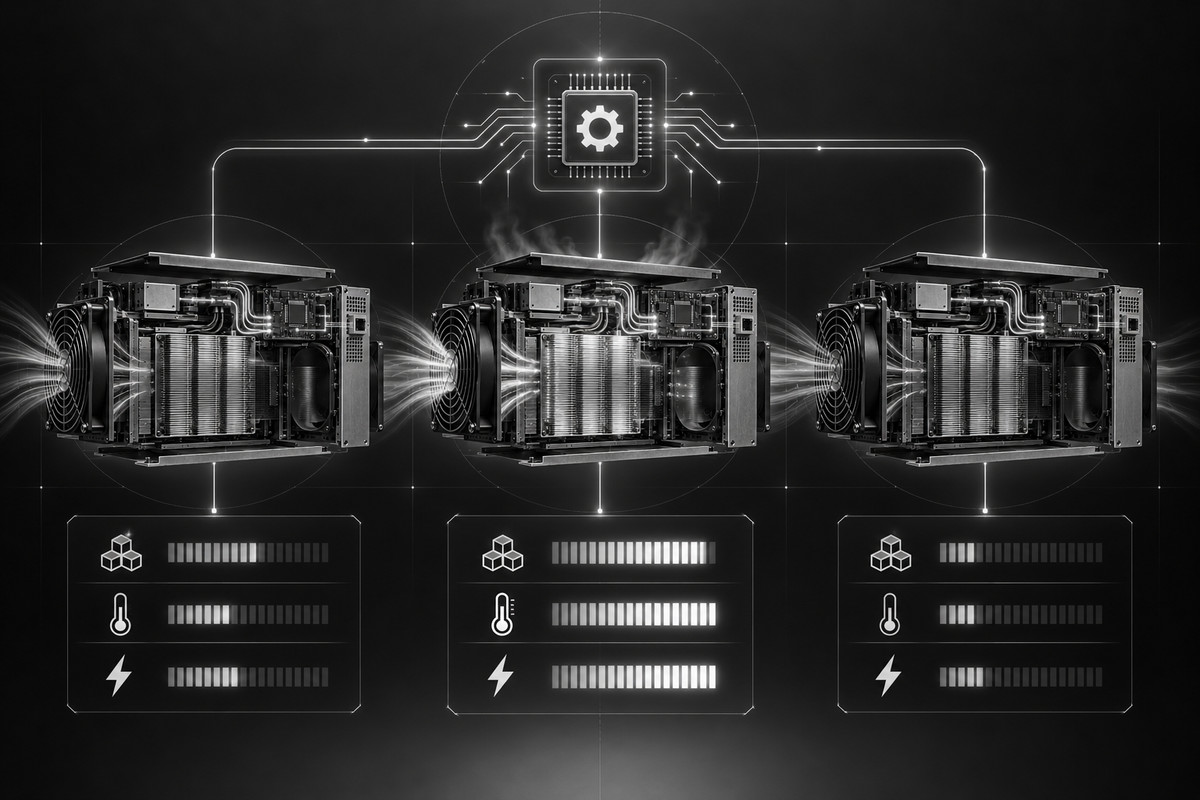 Рабочие профили ASIC и влияние firmware на хешрейт и мощность