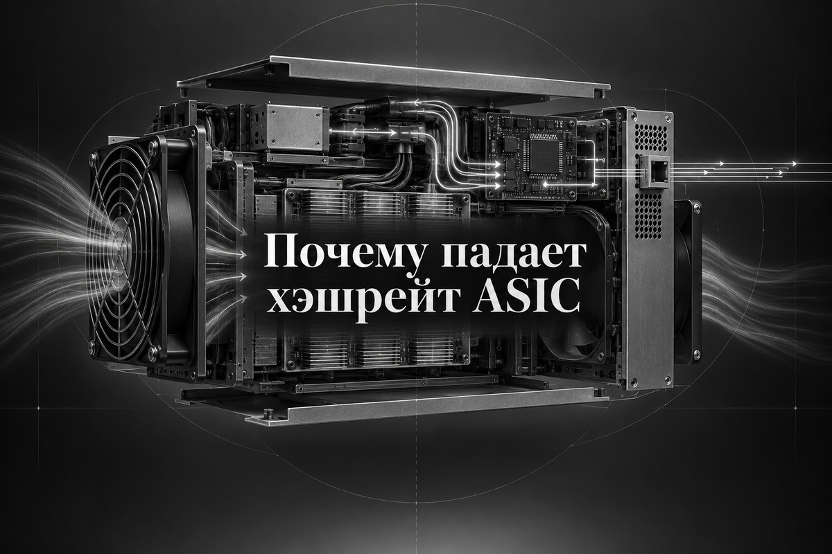 Почему падает хэшрейт ASIC — схема устройства и факторов, влияющих на производительность майнера