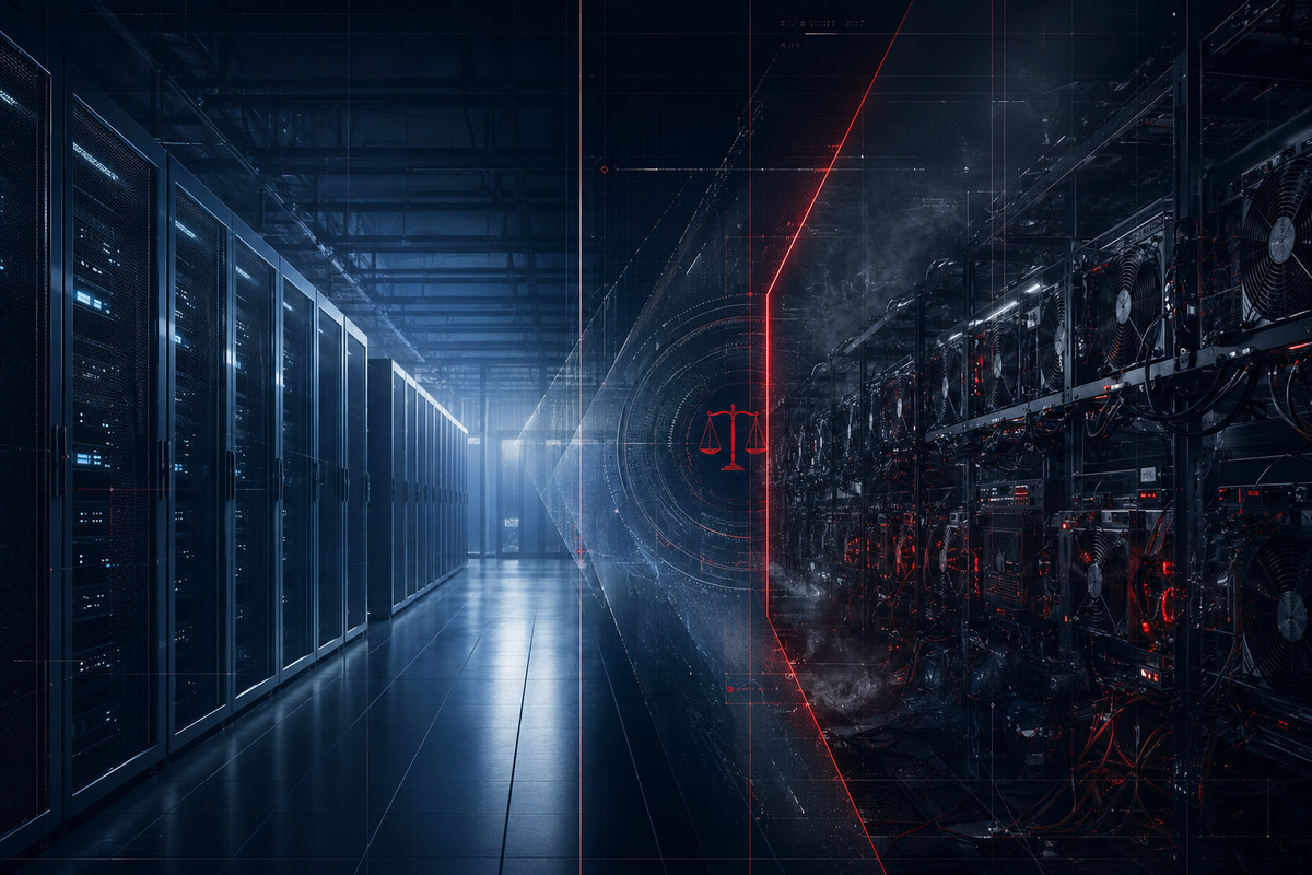Майнинговая инфраструктура и оборудование ASIC на площадке