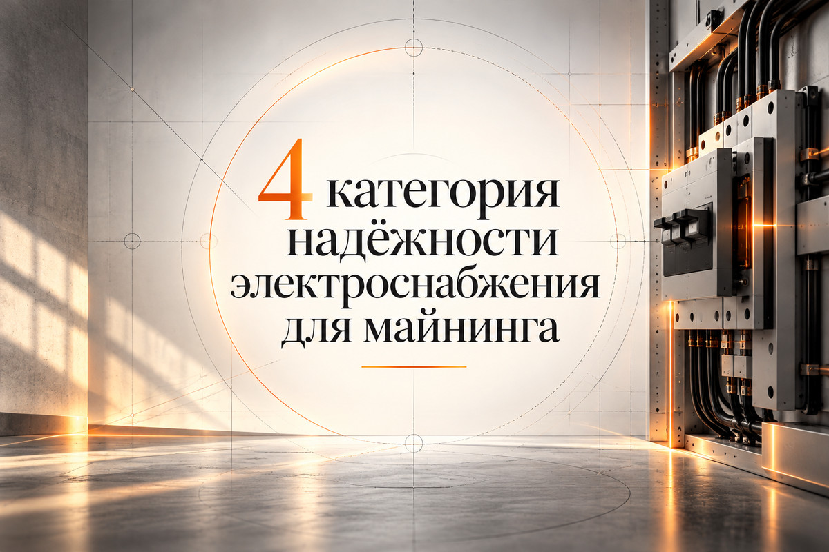 4 категория надёжности для майнинга: правила с 9 октября 2026